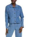 Nanette Lepore Nanette  Knit Denim Jacket