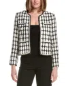 Nanette Lepore Knit Jacket In White