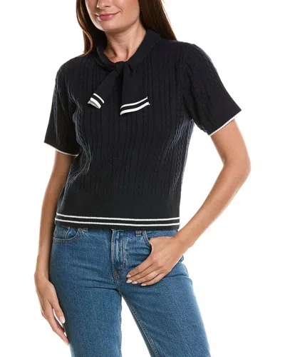 Nanette Lepore Nanette  Knit Sweater In Blue