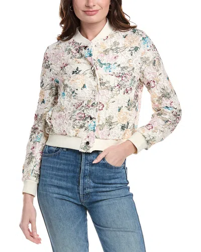 Nanette Lepore Lace Jacket In Multi