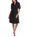 Nanette Lepore Nanette  Lace Midi Dress In Black