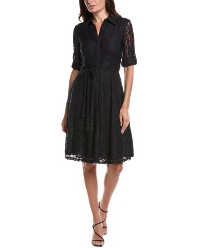 Nanette Lepore Nanette  Lace Midi Dress In Blue