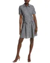 Nanette Lepore Lace-up Mini Dress