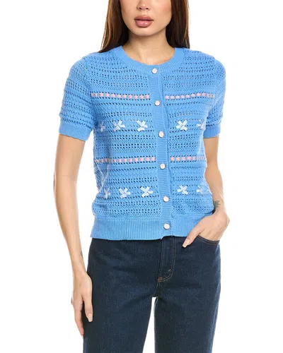 NANETTE LEPORE NANETTE NANETTE LEPORE LINEN-BLEND CARDIGAN