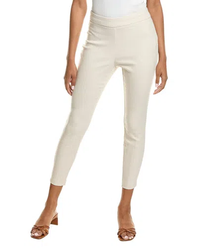 Nanette Lepore Nanette  Linen-blend Pant In Brown