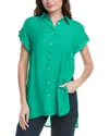Nanette Lepore Long Shirt In Green