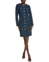 Nanette Lepore Midi Dress In Blue