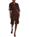 Nanette Lepore Midi Dress In Black
