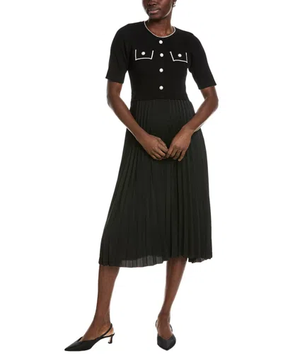 Nanette Lepore Nanette  Midi Dress In Black
