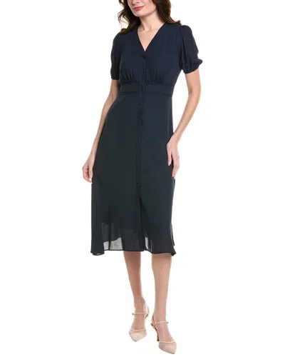 Nanette Lepore Nanette  Midi Dress In Blue