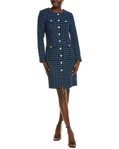 Nanette Lepore Nanette  Midi Dress In Blue