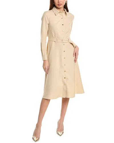 Nanette Lepore Nanette  Midi Dress In Brown