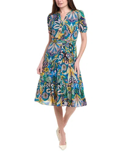 Nanette Lepore Nanette  Midi Dress In Gray