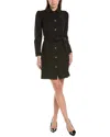 Nanette Lepore Nanette  Midi Shirtdress In Black