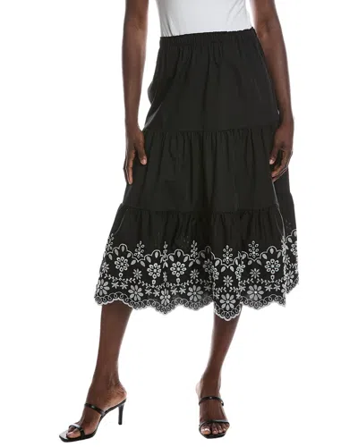 Nanette Lepore Midi Skirt In Black