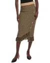 Nanette Lepore Midi Skirt In Brown