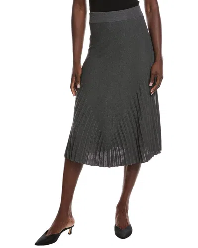 Nanette Lepore Midi Skirt In Gray