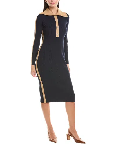 Nanette Lepore Nanette  Midi Sweaterdress In Blue