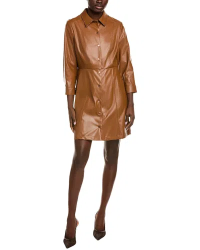 Nanette Lepore Nanette  Mini Dress In Brown