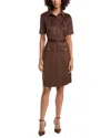 Nanette Lepore Mini Dress In Brown