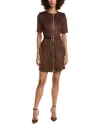 Nanette Lepore Mini Dress In Brown
