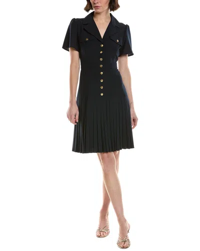 Nanette Lepore Mini Shirtdress In Black