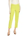 Nanette Lepore Nolita Stretch Pant In Yellow