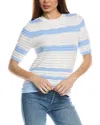 Nanette Lepore Nanette  Pointelle Top In White