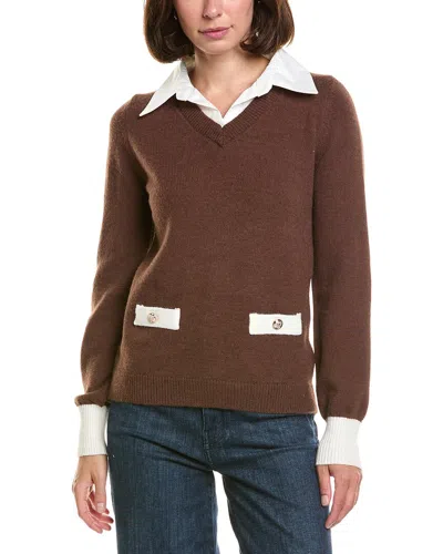 Nanette Lepore Nanette  Pullover In Brown