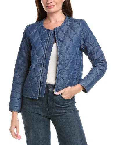 Nanette Lepore Quilted Jacket In Blue