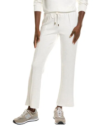 Nanette Lepore Nanette  Seam-front Flare Scuba Pant In White