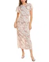 Nanette Lepore Nanette  Sequin Maxi Dress In Beige