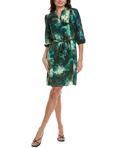 Nanette Lepore Nanette  Shirtdress In Green