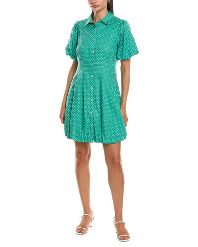 Nanette Lepore Nanette  Shirtdress In Green
