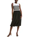 Nanette Lepore Sleeveless Mini Dress In Black