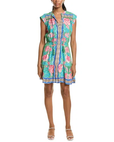 Nanette Lepore Sleeveless Mini Dress In Multi