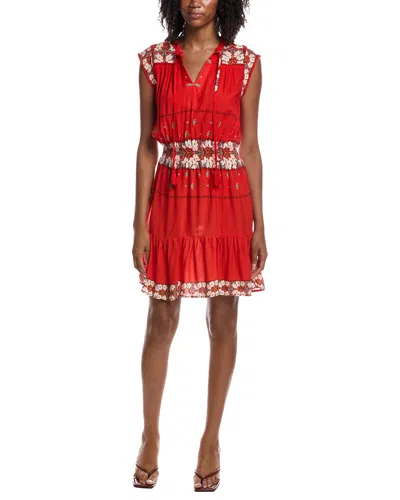Nanette Lepore Nanette  Sleeveless Mini Dress In Red