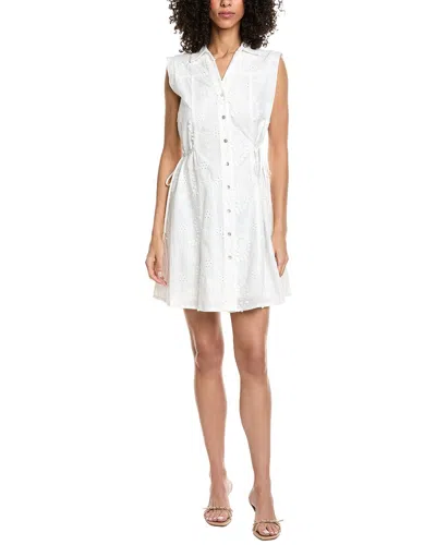 Nanette Lepore Sleeveless Mini Dress In Yellow