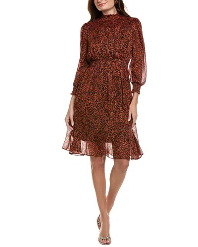 NANETTE LEPORE NANETTE NANETTE LEPORE SMOCKED MINI DRESS
