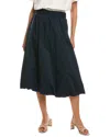 Nanette Lepore Solid Skirt In Blue