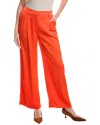 Nanette Lepore Solid Trouser In Orange