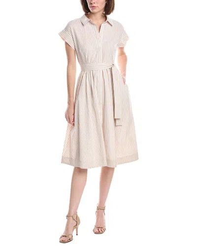Nanette Lepore Stripe Maxi Dress In Neutral