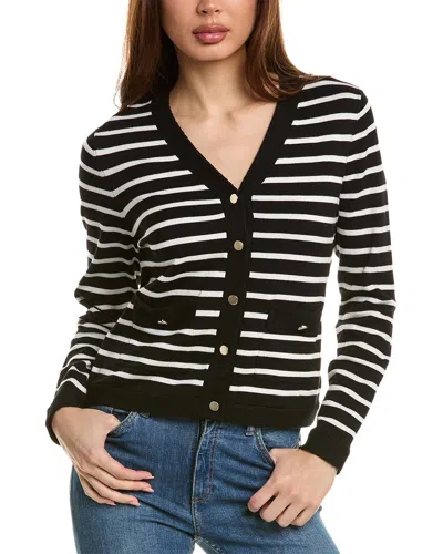 NANETTE LEPORE NANETTE NANETTE LEPORE STRIPED CARDIGAN