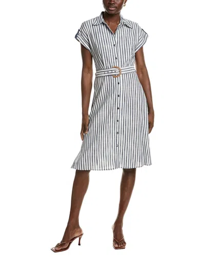 NANETTE LEPORE NANETTE NANETTE LEPORE STRIPED MIDI DRESS