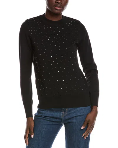 NANETTE LEPORE NANETTE NANETTE LEPORE STUDDED FRONT SWEATER