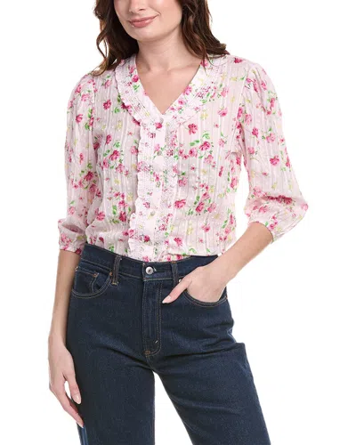NANETTE LEPORE NANETTE NANETTE LEPORE SWISS DOT BLOUSE