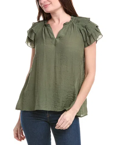 NANETTE LEPORE NANETTE NANETTE LEPORE TIERED SLEEVE TOP