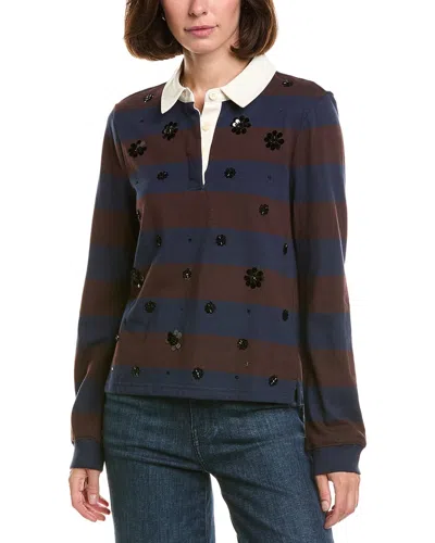 Nanette Lepore Nanette  Top In Blue