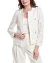 Nanette Lepore Nanette By  Tweed Jacket In White