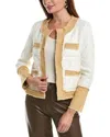 Nanette Lepore Nanette  Tweed Jacket In White